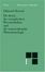 Image of Die Krisis der europäischen Wissenschaften und die transzendentale Phänomenologie