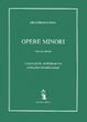Cover of Opere minori - Vol. 1