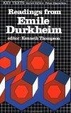 Cover of Readings from Emile Durkheim