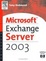 Cover of 'Microsoft Exchange Server 2003, First Edition'