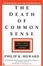 Cover of The Death of Common Sense