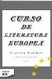 Cover of Curso de literatura europea