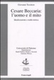 Cover of Cesare Beccaria. L'uomo e il mito. Idealizzazione e realtà storica