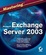 Cover of "Mastering Microsoft Exchange Server 2003"