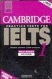 Cover of Cambridge Practice Tests for IELTS 1 Cassette set