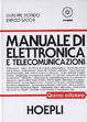 Cover of Manuale di elettronica e telecomunicazioni