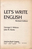 Let's Write English
