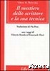 Cover of Il mestiere dello scrittore e la sua tecnica