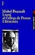Cover of I corsi al Collège de France