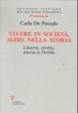 Cover of Vivere in società, agire nella storia