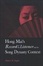 Cover of "Hong Mai's Record of the Listener And Its Song Dynasty Context"