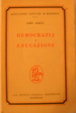 Cover of Democrazia e educazione