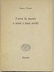 Cover of Verrà la morte e avrà i tuoi occhi