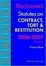 Cover of "Blackstone's Statutes on Contract, Tort and Restitution 2006-2007"
