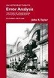 Cover of An Introduction to Error Analysis
