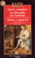 Cover of La filosofia nel boudoir - Teatro e opuscoli