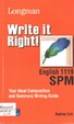 Write It Right! English 1119 SPM