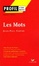 Cover of "Les mots (1964), Jean-Paul Sartre"