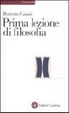 Cover of Prima lezione di filosofia