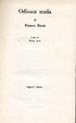 Cover of Odissea nuda di Franco Rossi