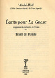 Cover of Écrits pour La Gnose