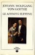 Cover of Le affinità elettive