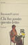 Cover of Chi ha usato questo letto