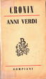 Cover of Anni verdi