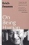 Cover of 'On Being Human'