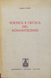 Cover of Poetica e critica del Romanticismo italiano