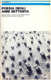 Cover of Poesia degli anni Settanta