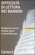 Cover of Difficoltà di lettura nei bambini