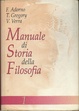 Cover of Manuale di storia della filosofia - vol. I