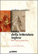 Cover of Storia della letteratura inglese