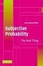 Cover of "Subjective Probability"