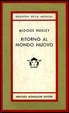 Cover of Ritorno al mondo nuovo