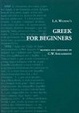 Cover of Wilding's Greek for Beginners