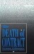 Cover of The Death of Contract