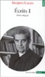 Cover of Ecrits I