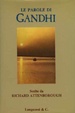 Cover of Le parole di Gandhi