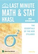 Cover of Last Minute Maths & Stat