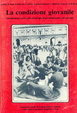Cover of La condizione giovanile