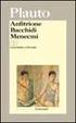 Cover of Anfitrione-Bacchidi-Menecmi