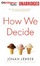 Cover of 'How We Decide'