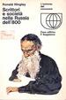 Cover of Scrittori e società nella russia dell'800