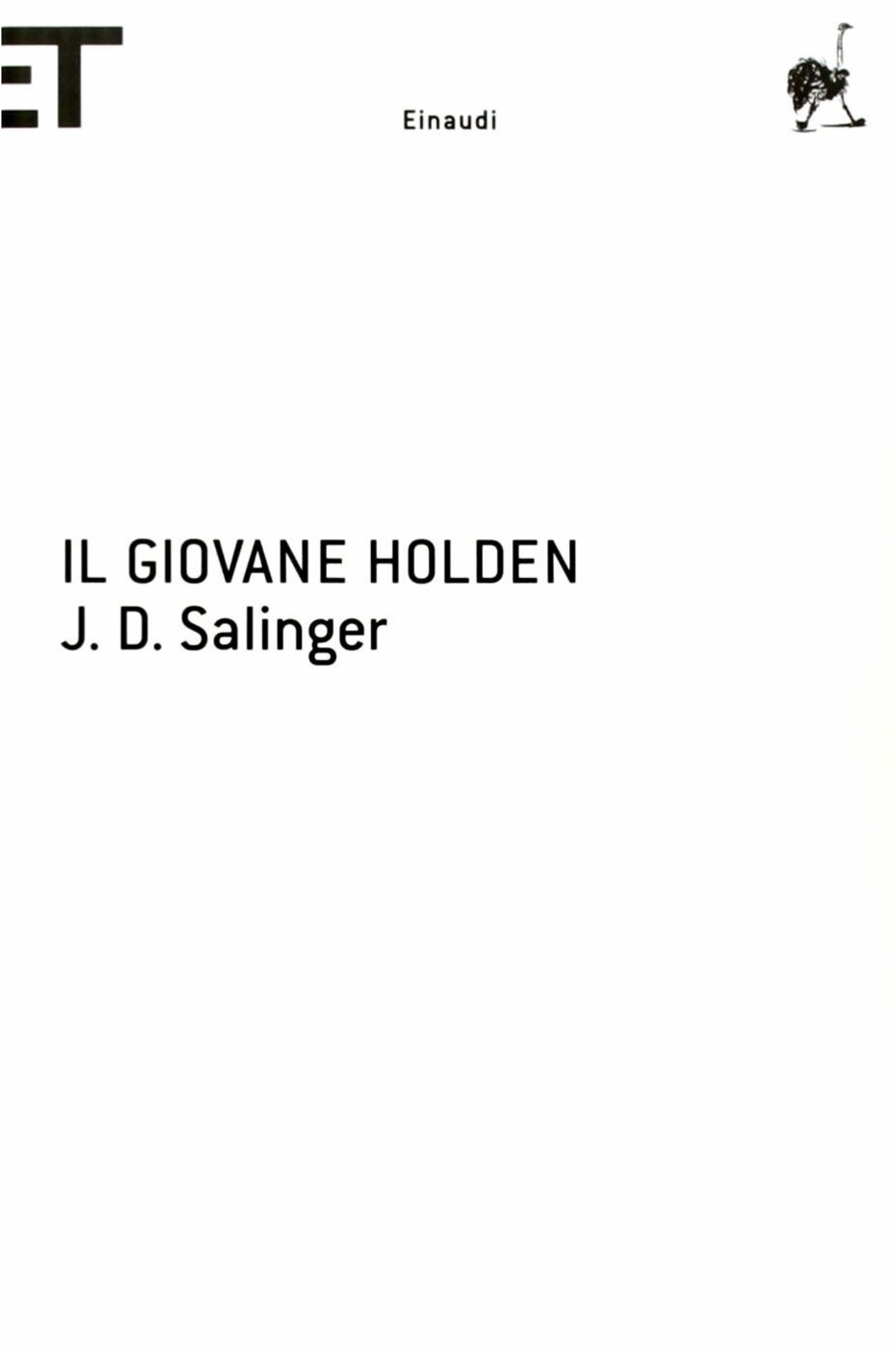 Image of Il giovane Holden