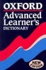 Oxford Advanced Learner's Dictionary of Current English