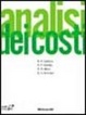 Cover of Analisi dei costi
