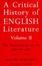 Cover of A Critical History of English Literature