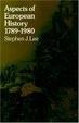 Cover of Aspects of European History: 1789-1980